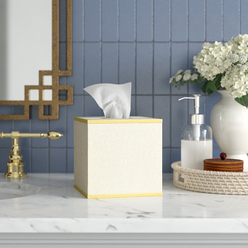 Tissue Box Cover, Chocolate