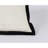 Blue Wave Products 5'' D Seat in Cream With Black Border