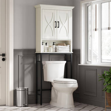 Red Barrel Studio® Crenshaw Freestanding Over-the-Toilet Storage & Reviews