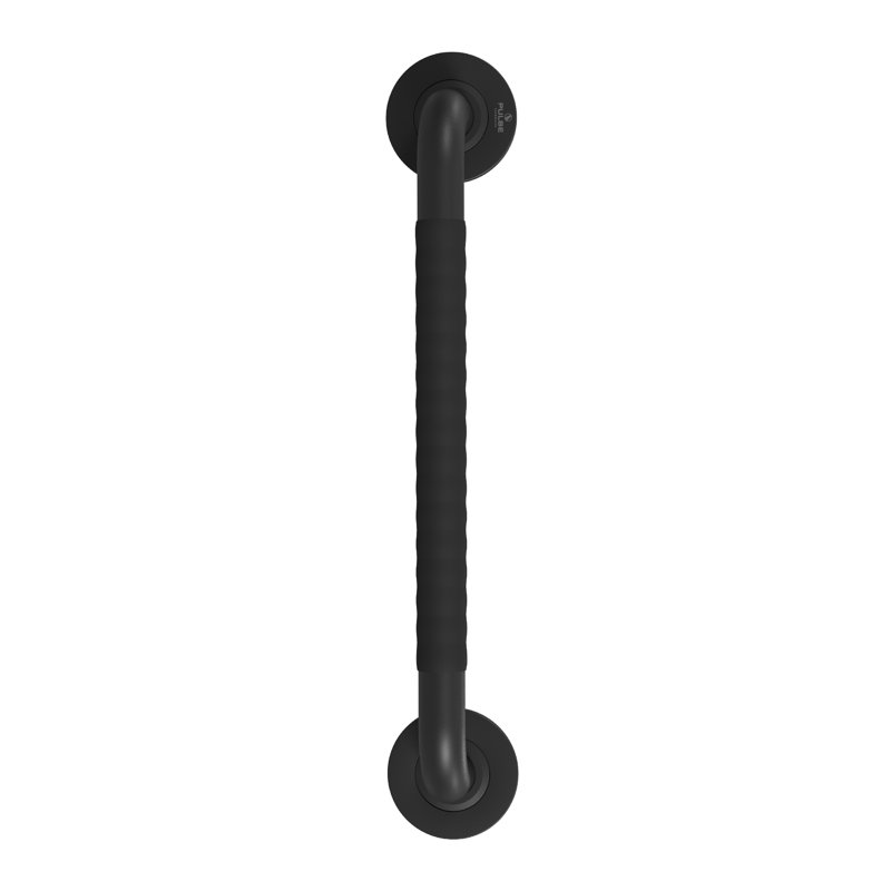 ErgoSafetyBar de 18 po à prise souple ergonomique et souple de 32 mm de diamètre, conforme à l'ADA, capacité de poids de 500 lb