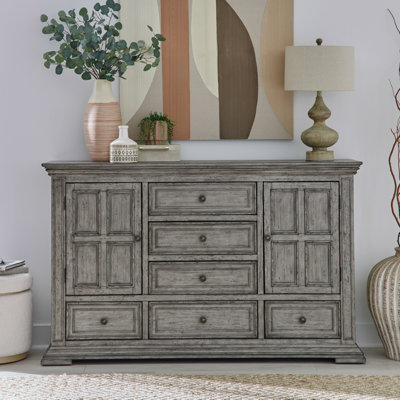 Commode combinée 6 tiroirs Temple Cloud
