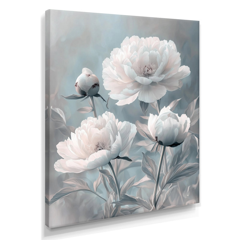 Keeling - Décoration murale florale, Toile tendue, Ne s’applique pas, H 20 po x l 12 po