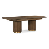 Skyline Oval Walnut Wood Dining Table