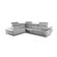 Olligs Genuine Leather Reclining Corner Sofa with Adjustable Headrests and Adjustable Armrest-170911427-170911436
