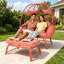 Fauteuils de patio personne, siège boho en rotin d'acier pour la maison de patio