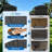 HDPE Tall Adirondack Chair Set with Removable Double Connecting Trays (Set of 2)-18047622