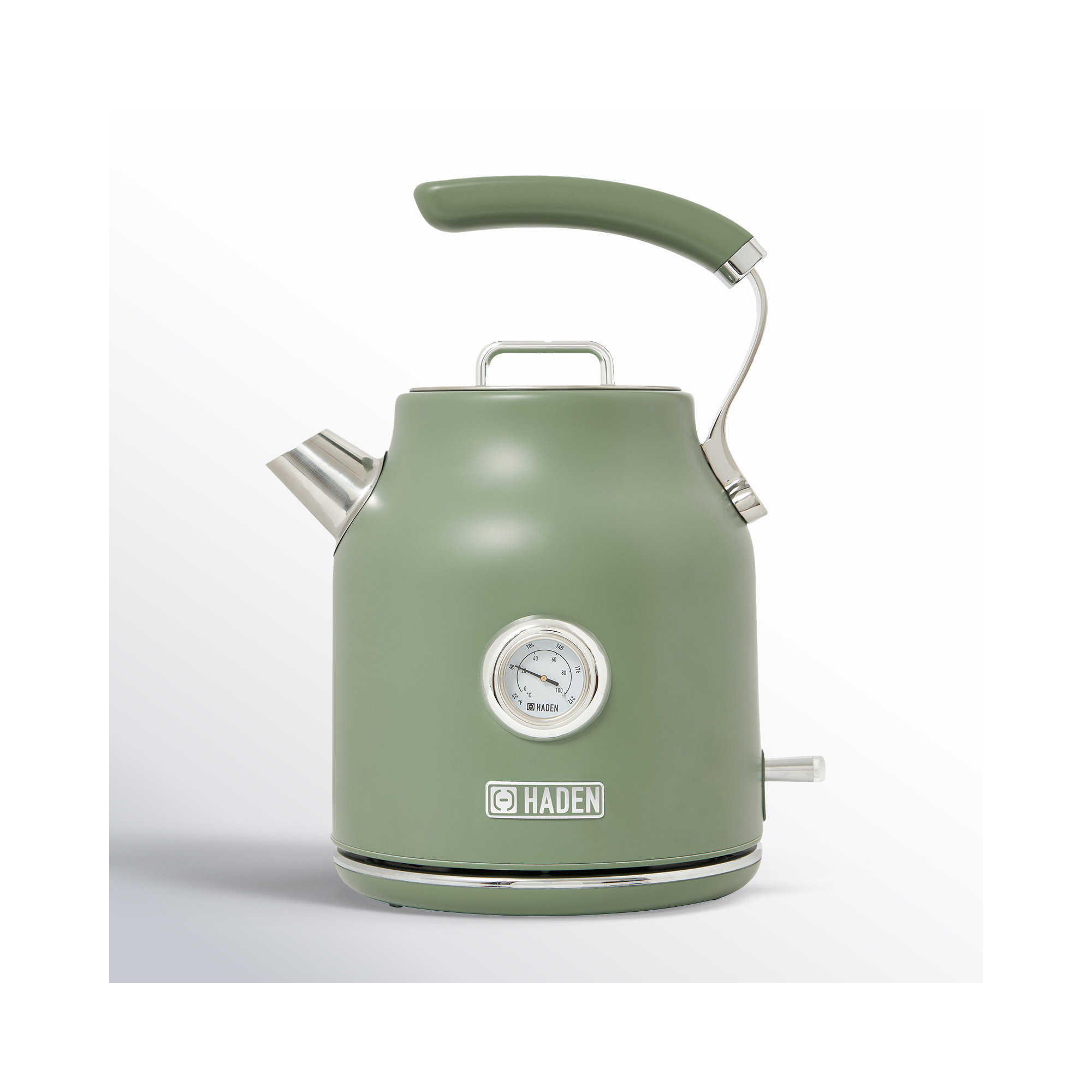 Haden Dorset Stainless Steel Electric Kettle, Sage Green