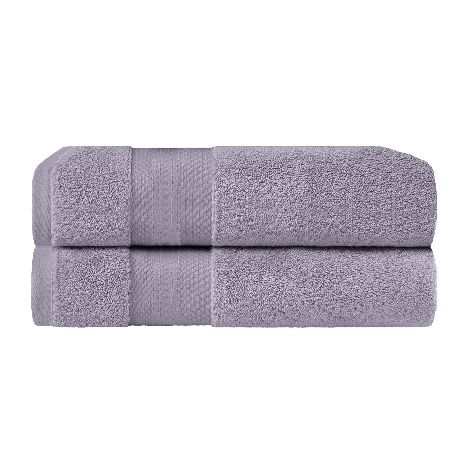 Finnian Ultra-Plush Heavyweight, 100% Turkish Towel Collection, Wisteria, Bath Towels - 2 Pack