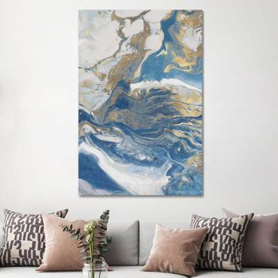 Fluid Memories II by Eva Watts - Painting on Canvas
