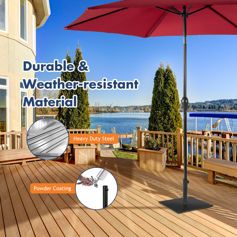 Base de parasol Wetumka