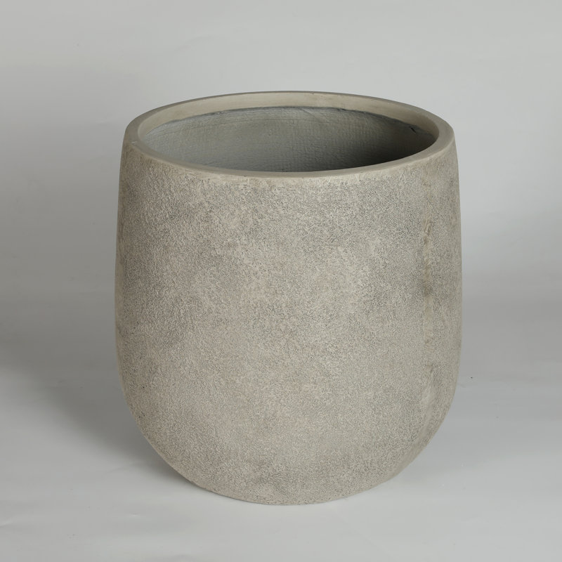 Round Concrete Planter