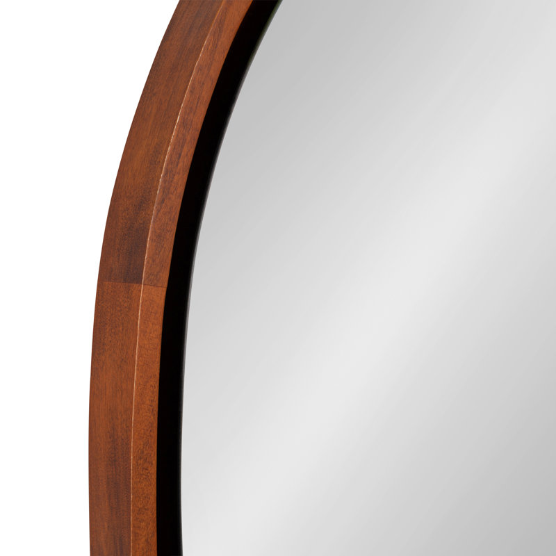Flat Mirror, Walnut Brown