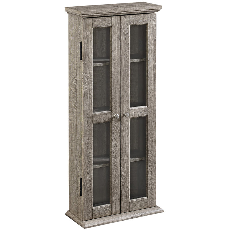 41'' H Media Shelves, Driftwood
