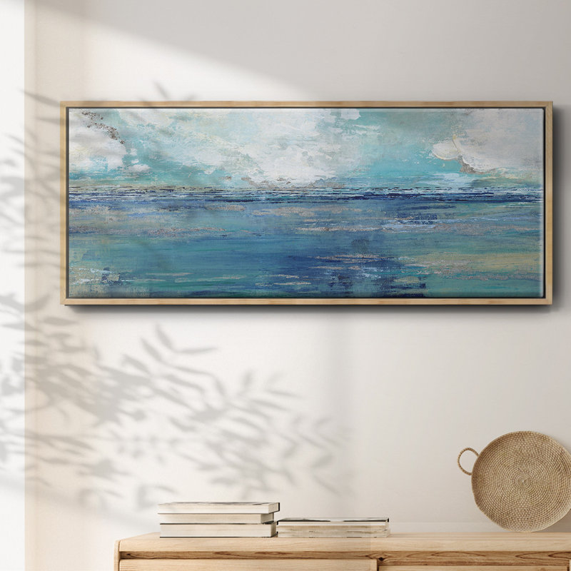 Oceans Away- Framed Canvas