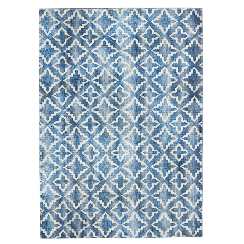 Antaniyah Faux Rabbit Fur Hand Tufted Rug, Rectangle 3' x 5'