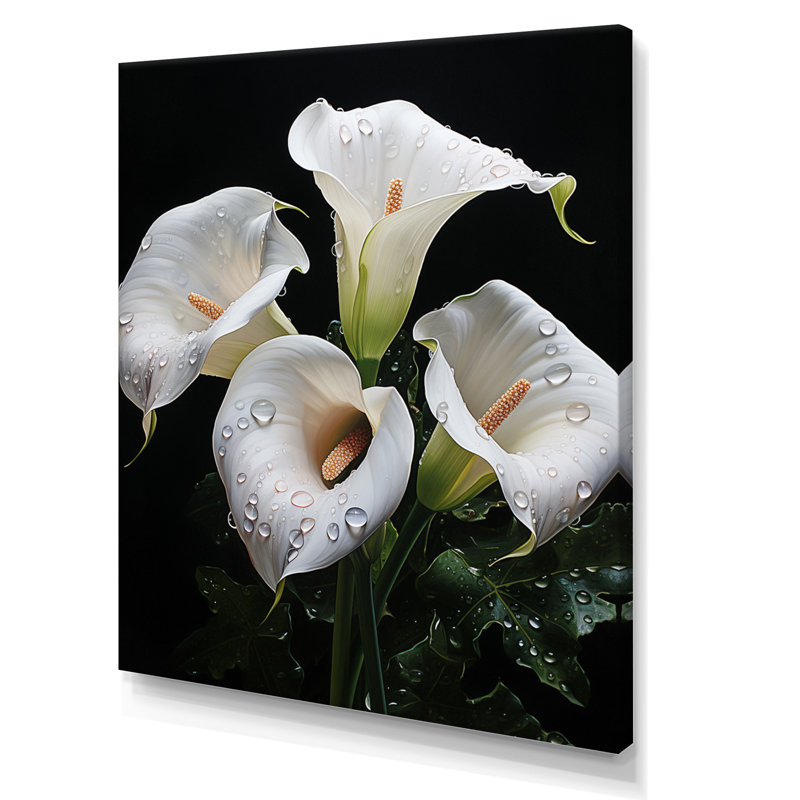 Hibiscus scintillant beauté III - impressions murales florales, H 40 po x l 30 po x P 1,5 po, Toile tendue