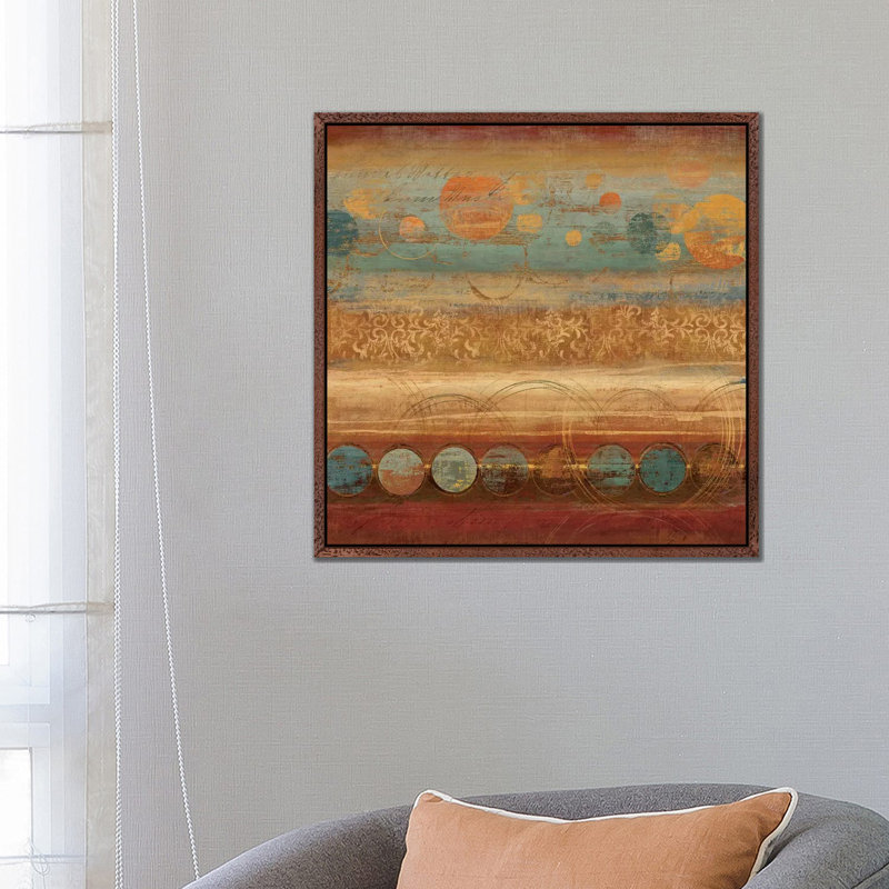 Pattern Play I by Tom Reeves - Gallery-Wrapped Canvas Giclée on Canvas, Classic Wood Framed, 66.04 cm H x 66.04 cm W
