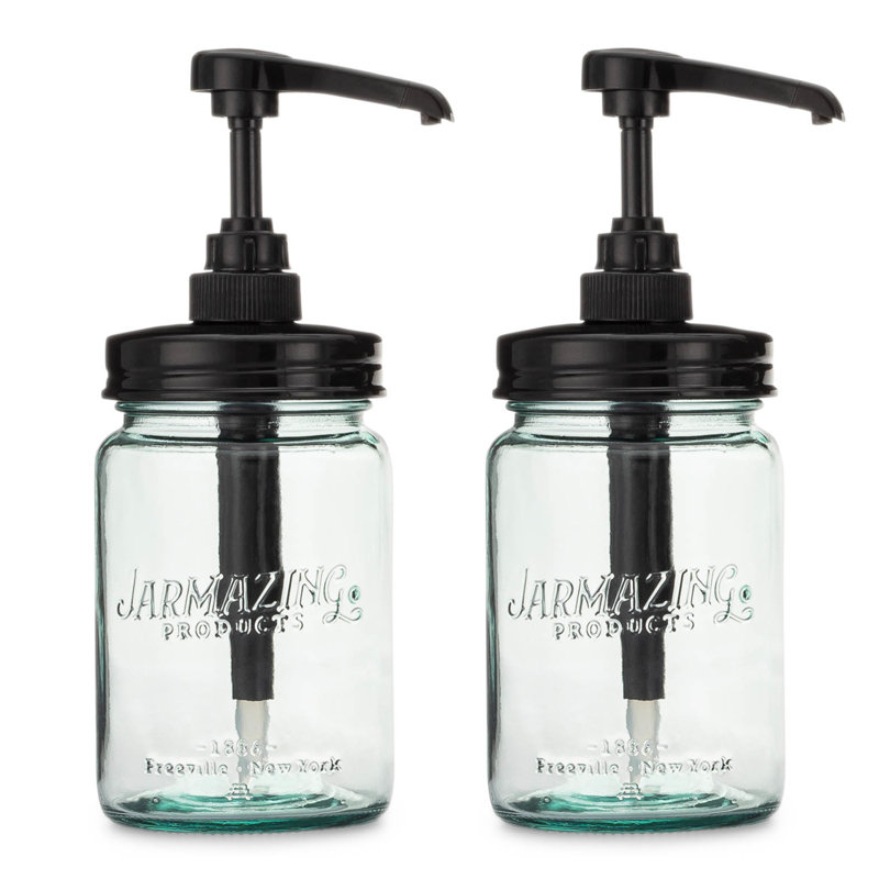 Glass Syrup Dispenser