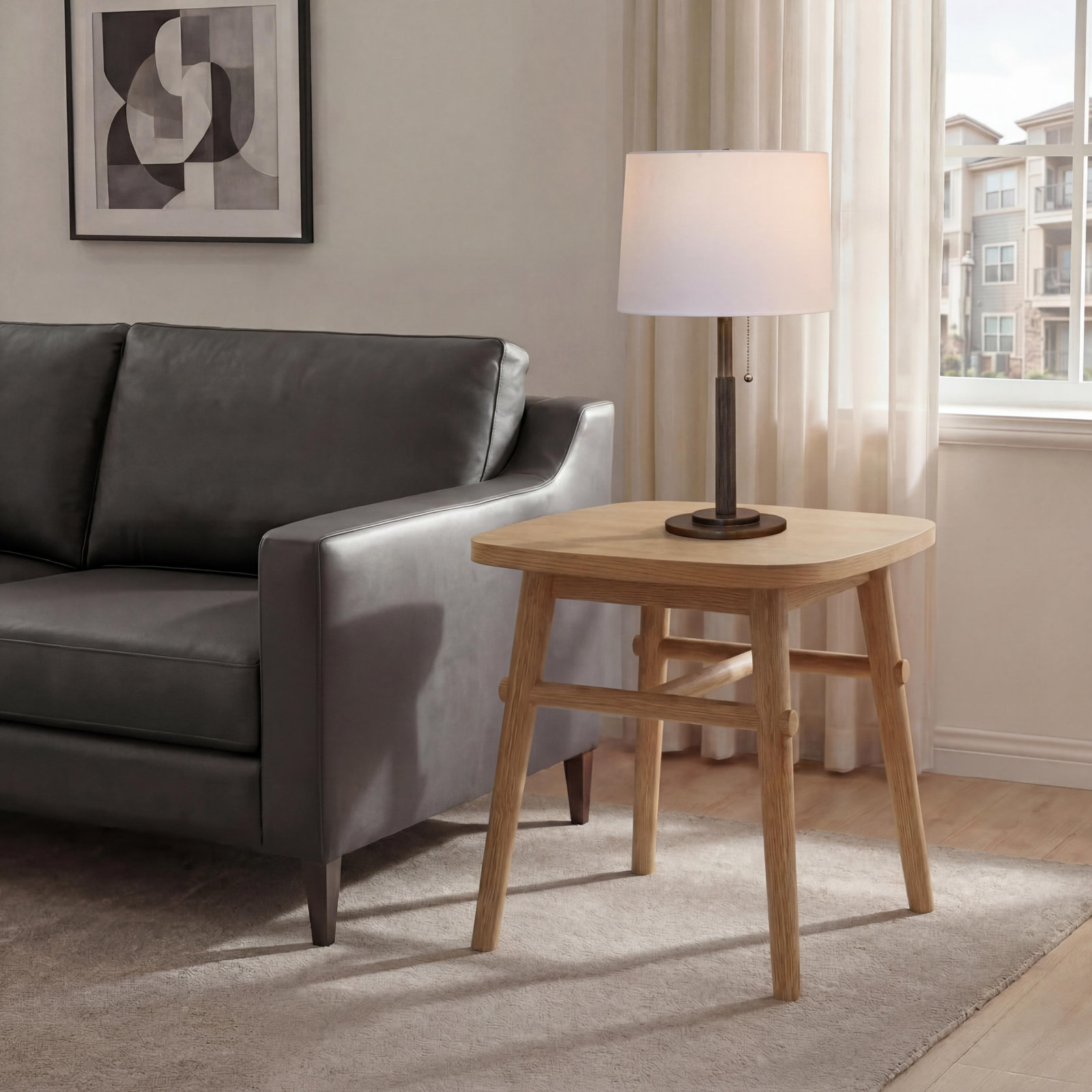 End Table, Natural