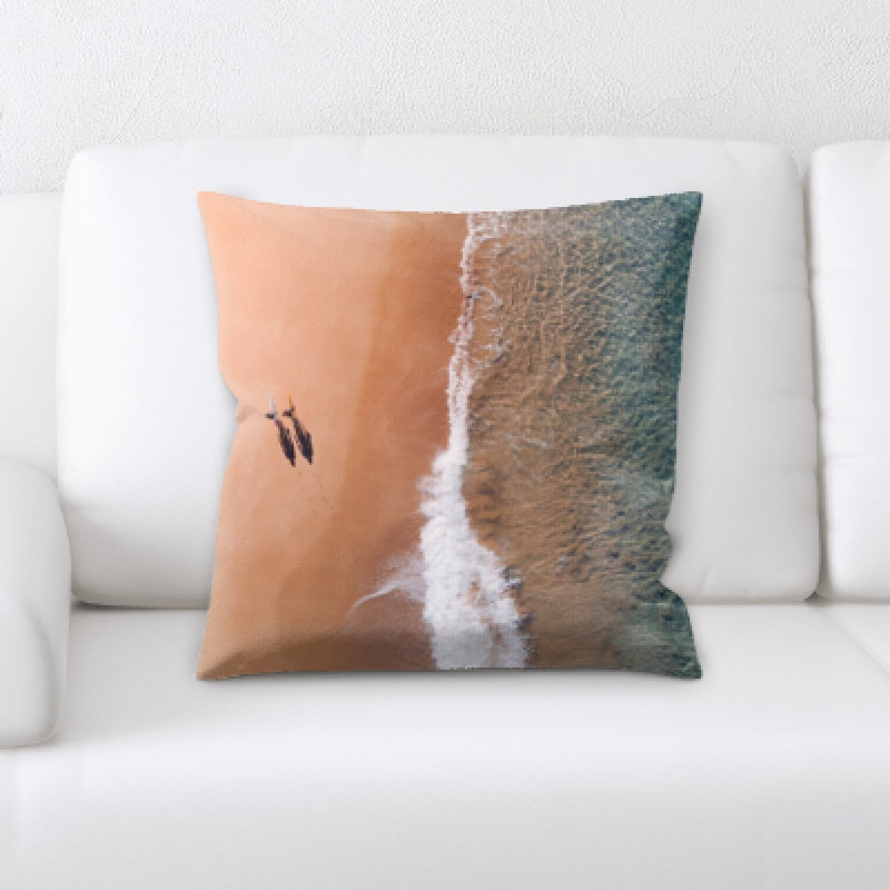 Microsuede Throw Pillow