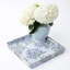 Plateau d'hortensia carré