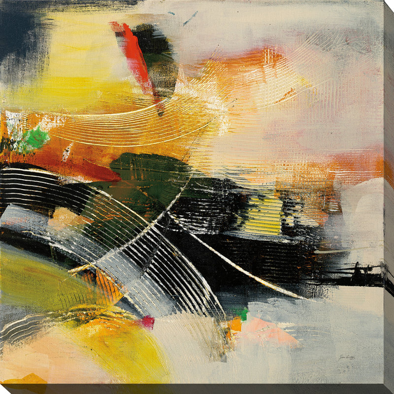«End of the Rainbow II», reproduction sur toile, H 36 po x l 36 po x P 1,5 po, Toile tendue