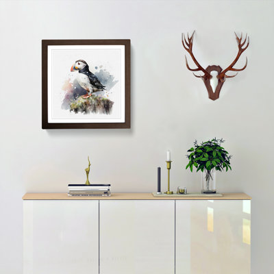 Puffin Watercolour - Wall Art