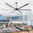 Industrial DC Motor Ceiling Fan with Reversible Blades-319257514-323876962