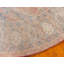 Tapis oriental en terre cuite Vern-205010015-205010157