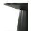 Jasper Ebony Black 3-Piece Coffee, End, & Console Table Set With Pedestal Base