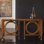 Modern History 70'' W Solid Wood Console Table