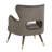 Velveteen Velvet Wingback Chair-189702220