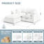 Canapé modulaire Cloud Couch pour le salon, très grand coussin de duvet rembourré, sièges profonds rembourrés modernes, housse amovible pour un nettoyage facile-1249378633
