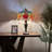 Godric Tiffany Table Lamp Stained Glass Rose Flowers LED Bulbs Included 16"W*16"D*24"H-808820307