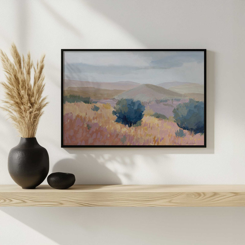 «Southridge» par Pamela Munger, reproduction d'art, H 12 po x l 16 po, Brun