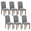 Chaise rembourrée capitonnée en bois massif-91682924-91682926