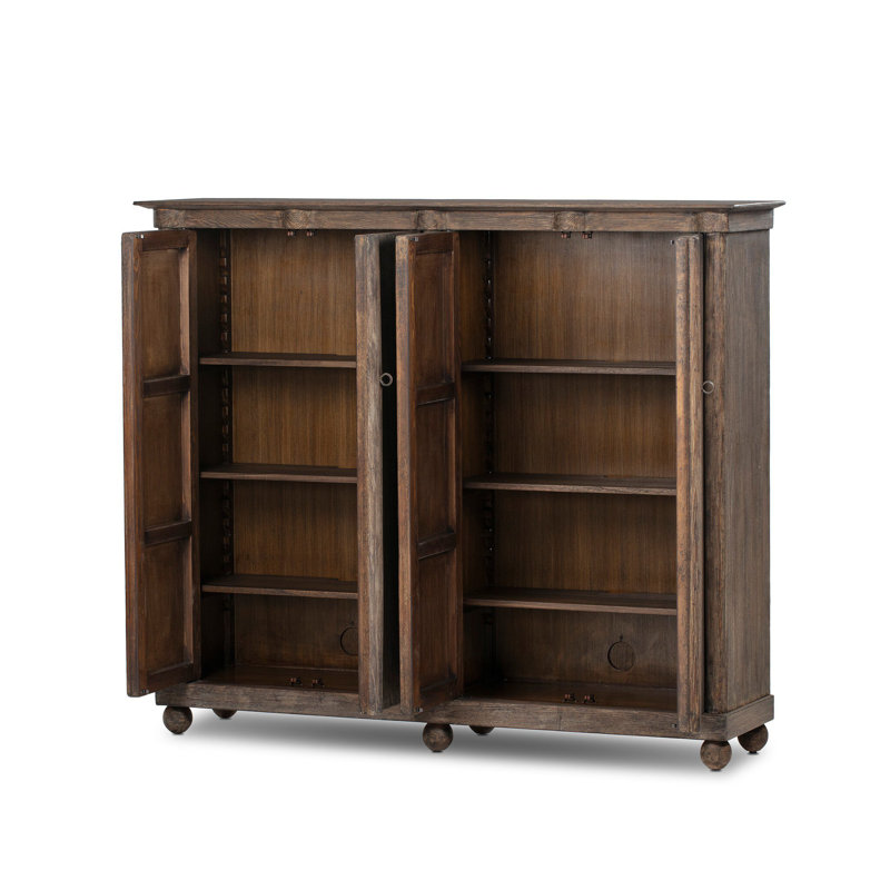 Alcott Cabinet-Distressed Cocoa Pine