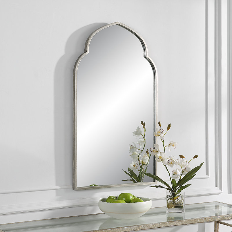 Ateeqa Iron Arch Mirror, Silver