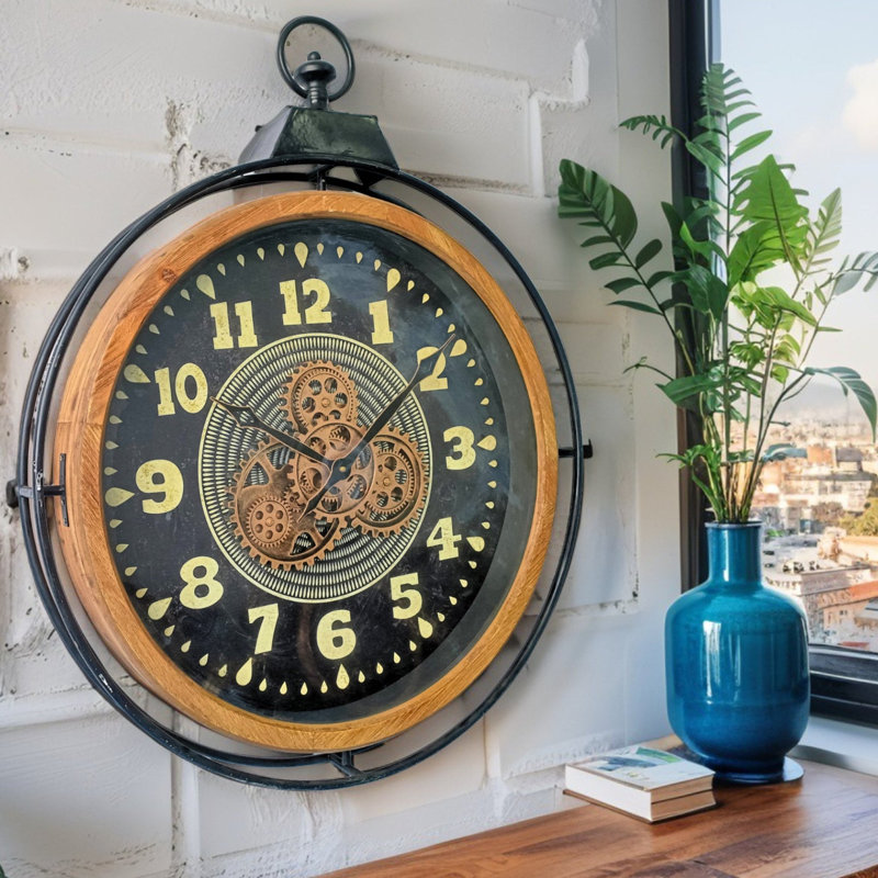 Solid Wood Wall Clock