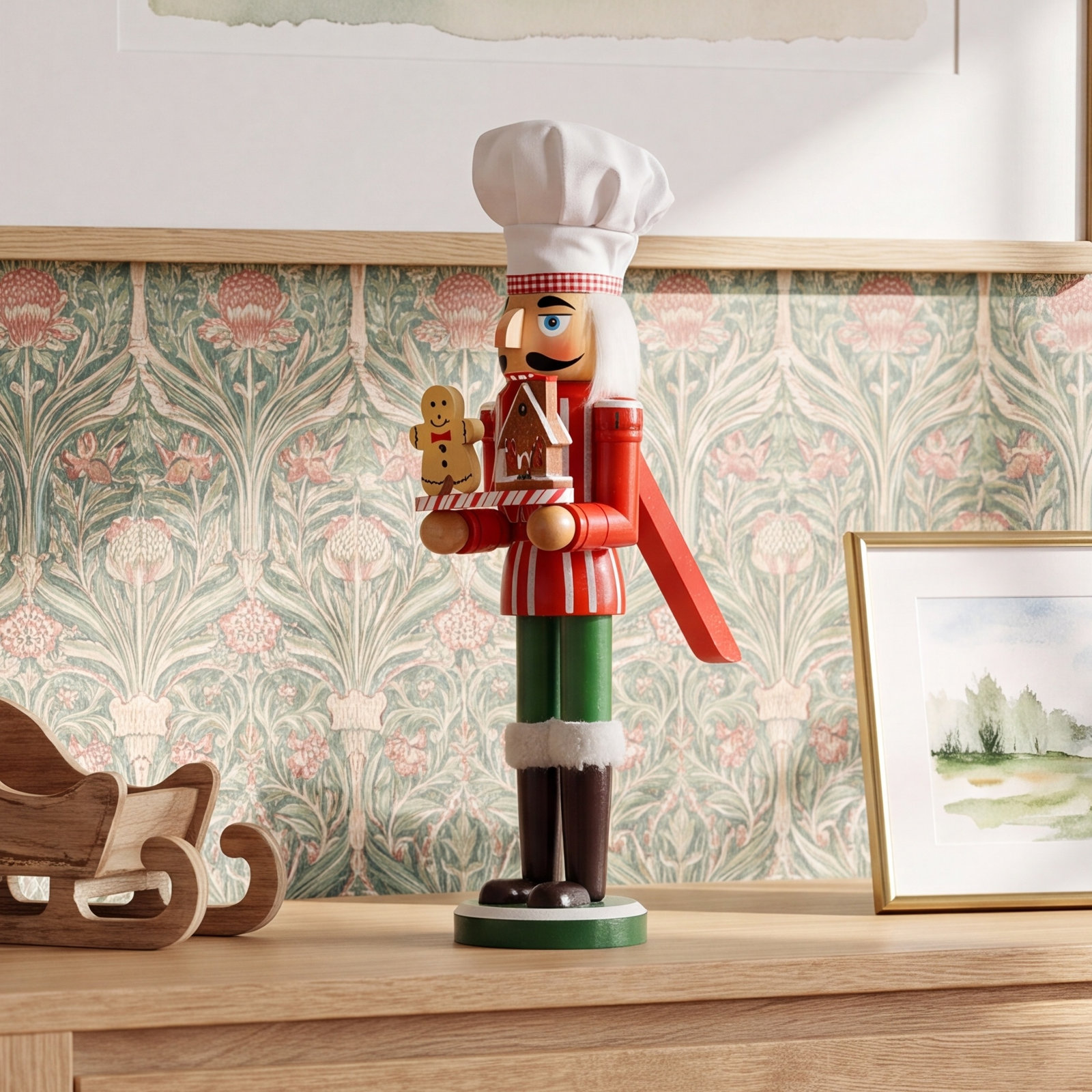 Chef Nutcracker Figurine