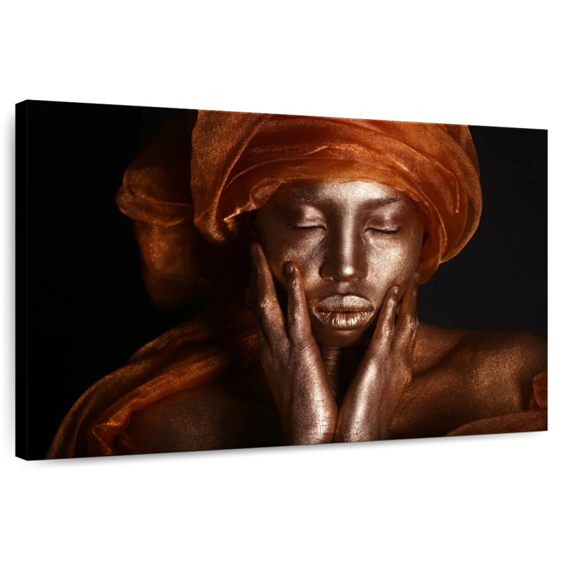 Beauté dorée Leisha, H 24 po x l 36 po