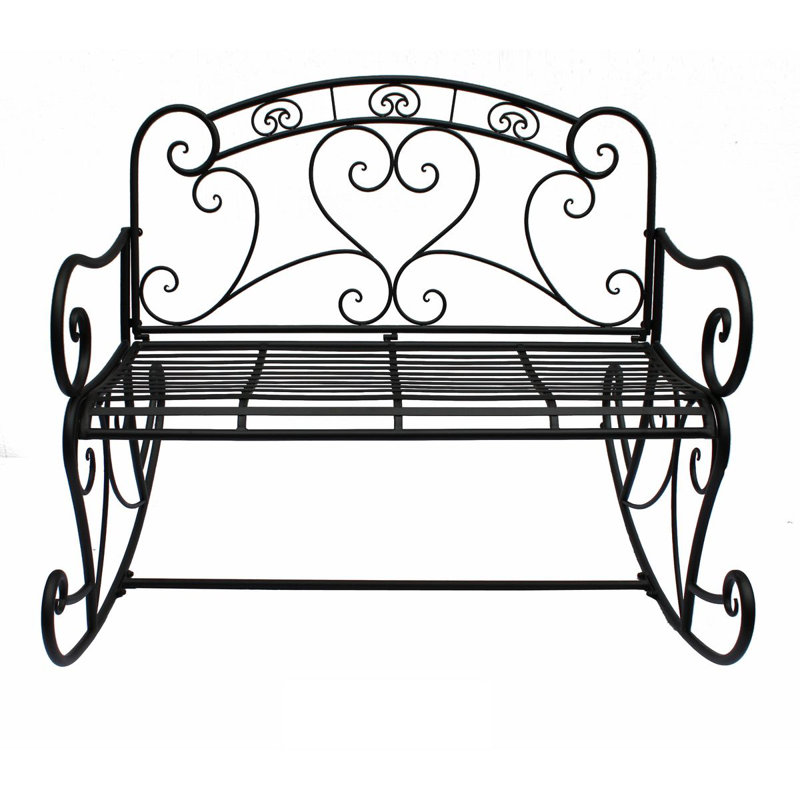 2 Seater Metal Rocking Chair