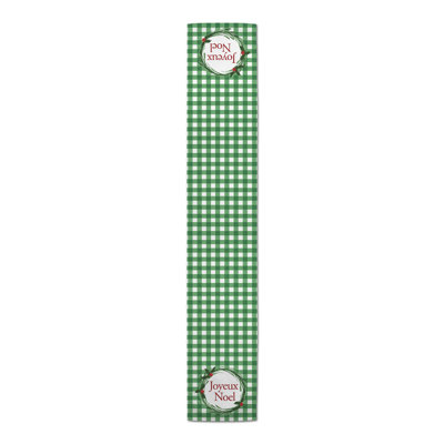 Chemin de table noel joyeux Vanburen