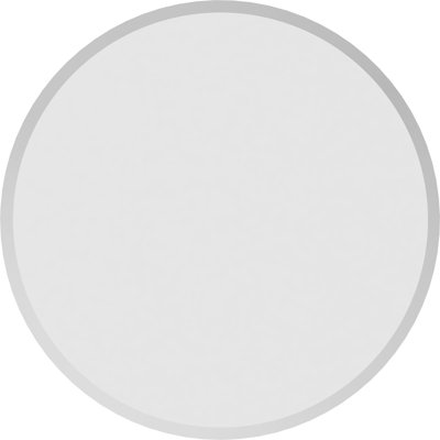 Standard Grayson Rosette with Beveled Edge