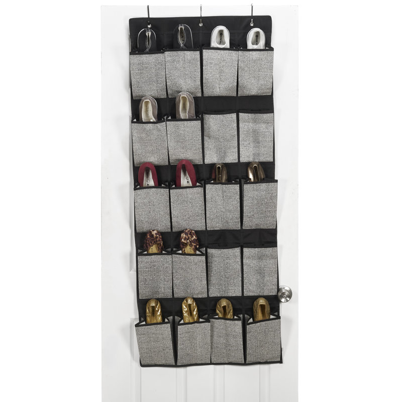 Range-chaussures 10 portes , Noir