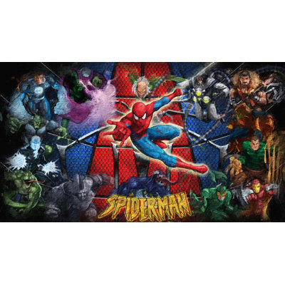 Spiderman Villians - No Frame Print