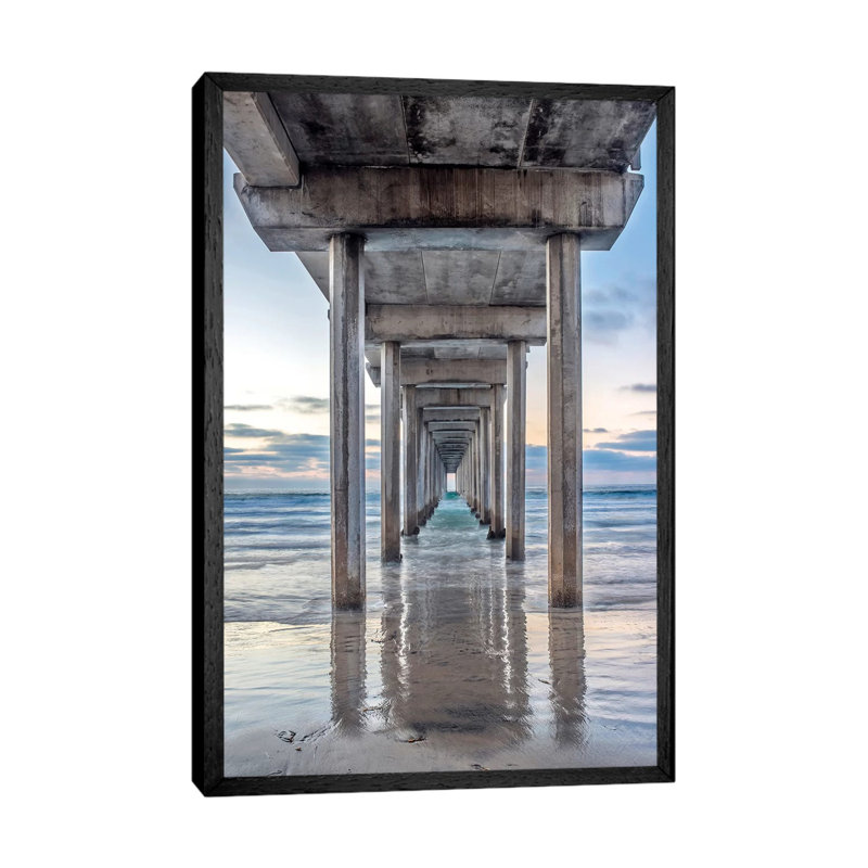 1 Piece Wall Art, 66.04 cm H x 45.72 cm W, Black Floater Framed