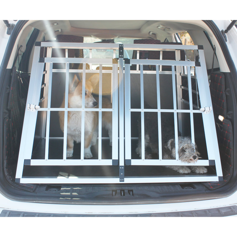 Caisse de voyage en aluminium pour animaux