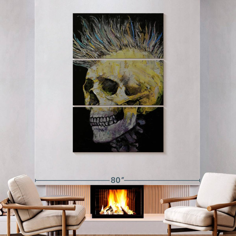 Abarca Mohawk, 74" H x 48" W