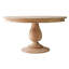 Raw Round Solid Wood Dining Table-325032310
